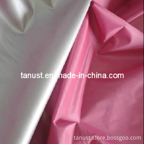 190t Nylon Taffeta Fabric with Silver Coating